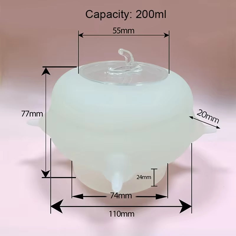 200Ml Silicone Breast Pump Pet Feeder Milk Bowl 3 Teatswater Nipple Dispenser Nursing Drink Food Dispenser Kittle Puppy Supplies