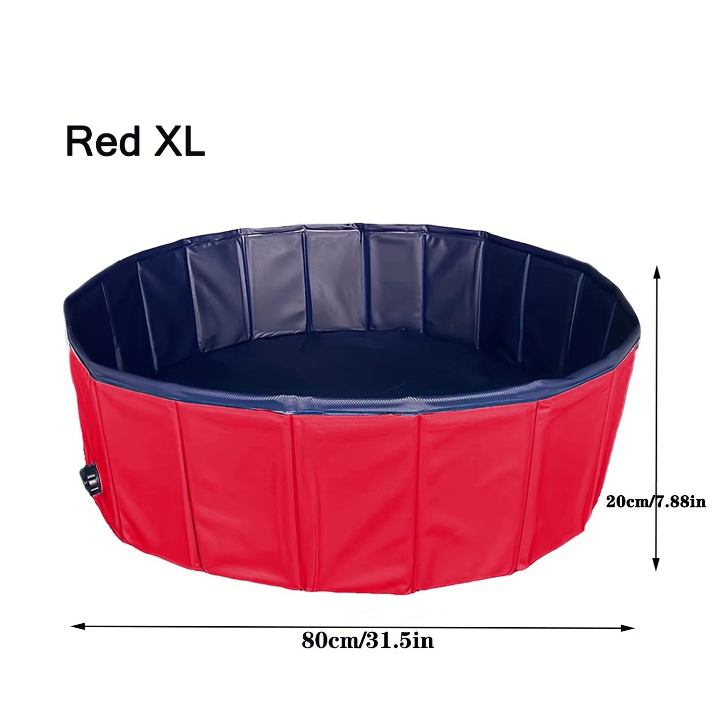 1Pcs Foldable Pet Bathtub, Durable PVC Swimming Pool for Dog,Portable Pool Non-Slip,For Large and Medium-Sized Dogs